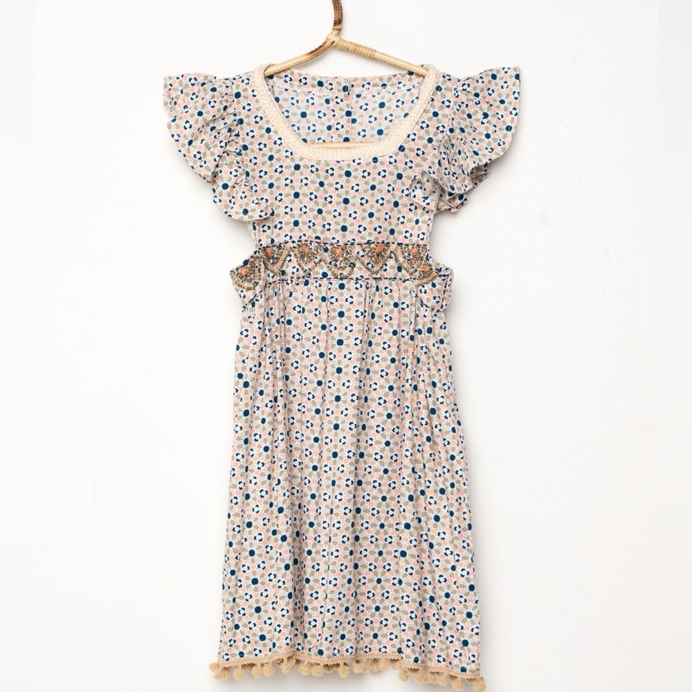 Skemo Kids Mozaic Salmon Dress